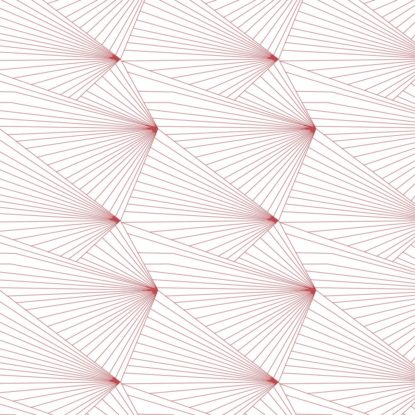 Fan red and white wallpaper