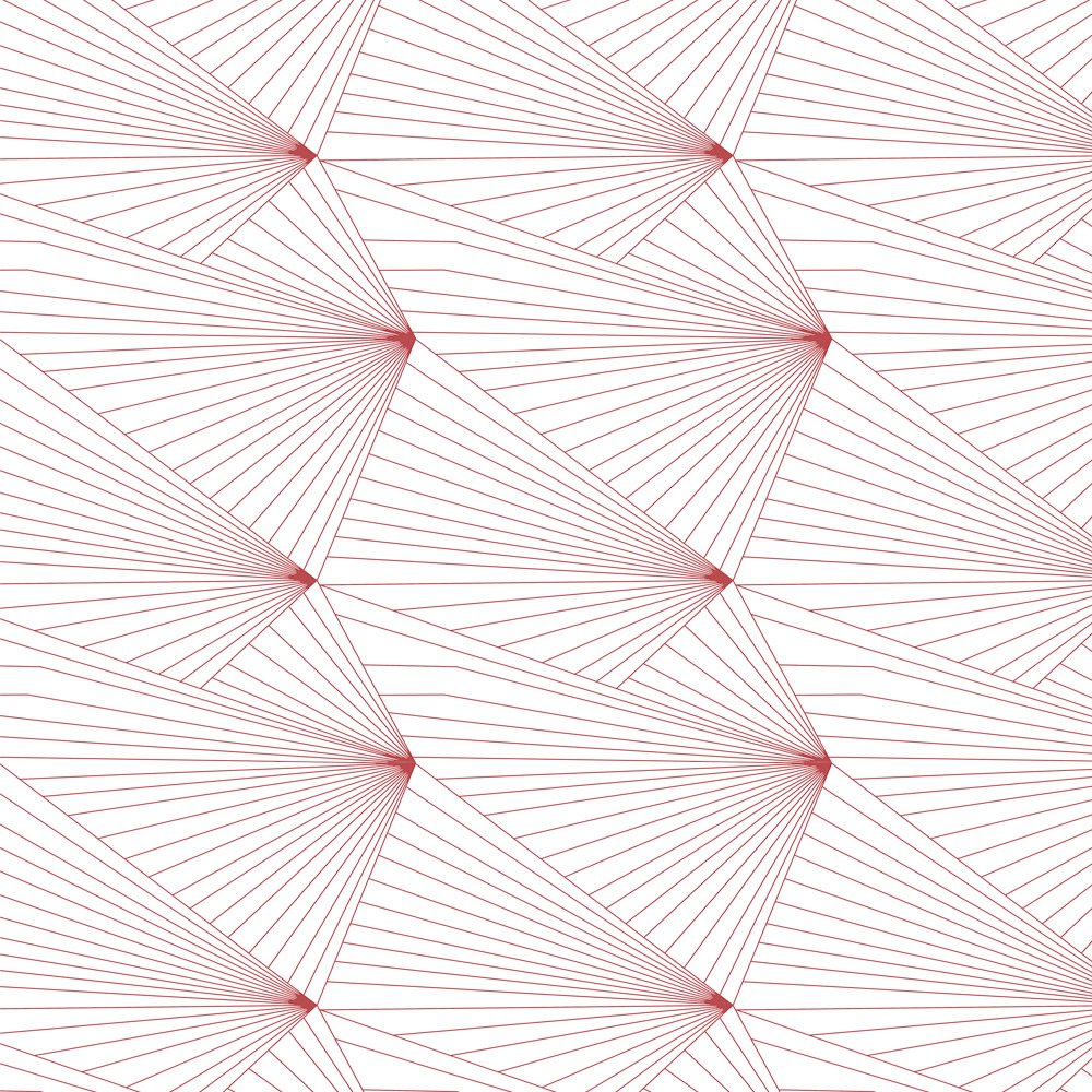 Red and white Fan wallpaper | by Erica Wakerly